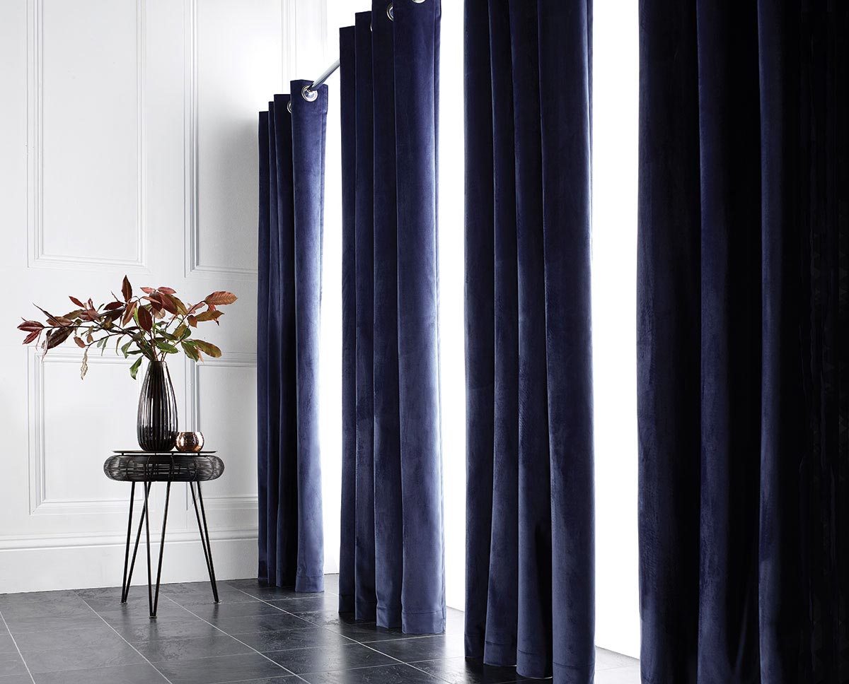 Bancroft FR Wide Width Blackout Velvet Drapery