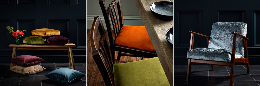 Bancroft Plain Upholstery velvets
